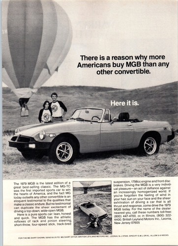 1979 mgb convertible - mgb,