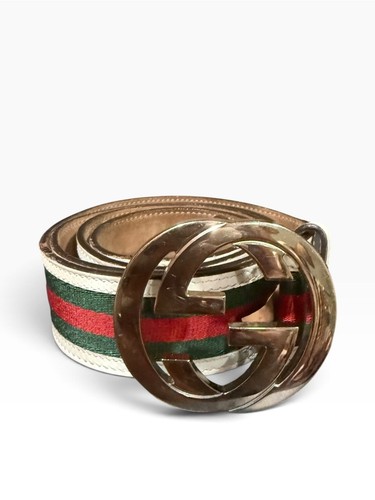 Gucci web stripe interlocking - gucci,