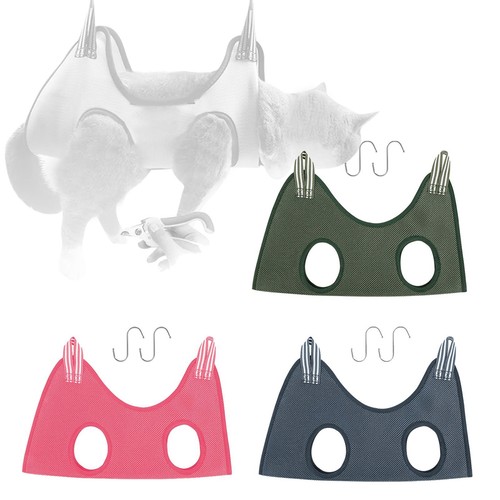 Cat grooming hammock helper - grooming,