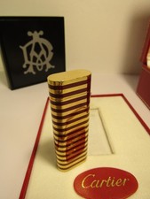 Cartier Lighter Gold & Red