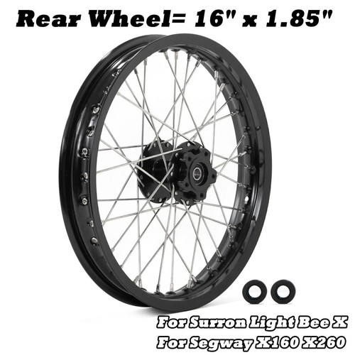 E dirt bike - 16"x1.85", rear