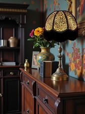 Leopard Animal print bedside &