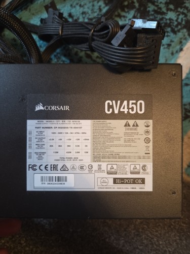 Corsair cv450 power supply - cv450,