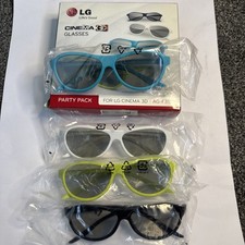 4 x LG Lightweight Cinema 3D