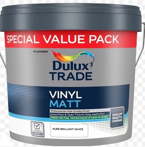 Dulux trade vinyl matt paint - dulux,