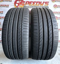 2x 255/50R19 103W CONTINENTAL SPORT CONTACT 5 SSR MOE  7mm Tread REF N18 2555019