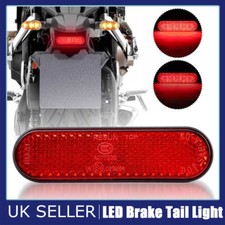 Universal Motorcycle Motorbike Red LED Tail Light Running Rear Stop Brake Lamp