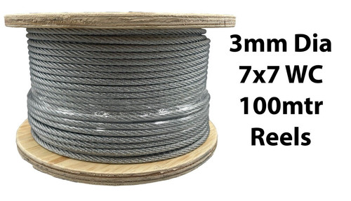 Galvanised steel wire rope - wire,