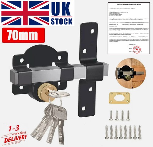 Gate lock garden security - lock,