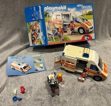 Playmobil 6685 City Life Ambulance with Lights and Sound Playset