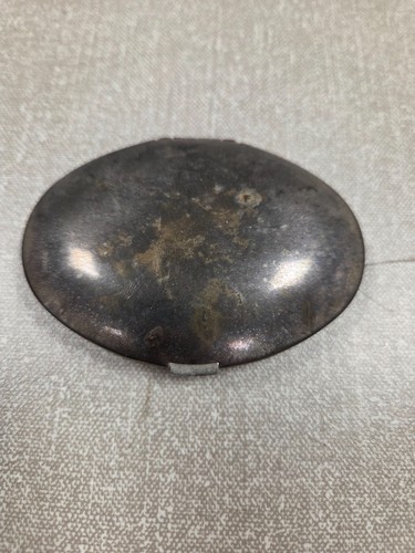 Vintage oval silver tone - silver,