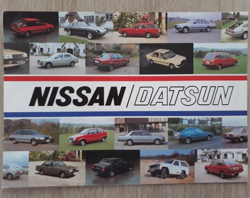 Datsun nissan range brochure - nissan,