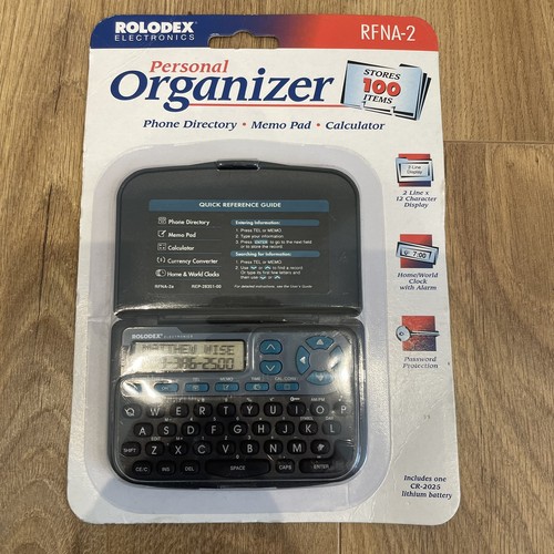 Rolodex rfna electronic - rfna-2,