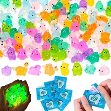 50/100Pcs Mini Luminous Resin