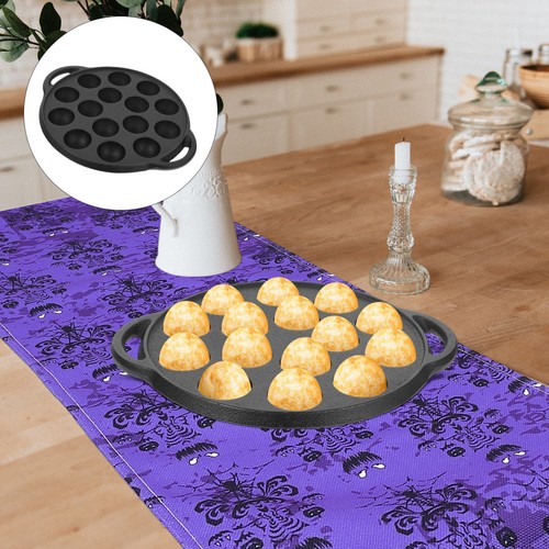 1pcs thick frying pan cast - 1pcs,