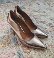 M&S Metallic Natural Leather
