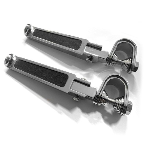 Chrome 4 u clamp - 1"-1, 1/4"