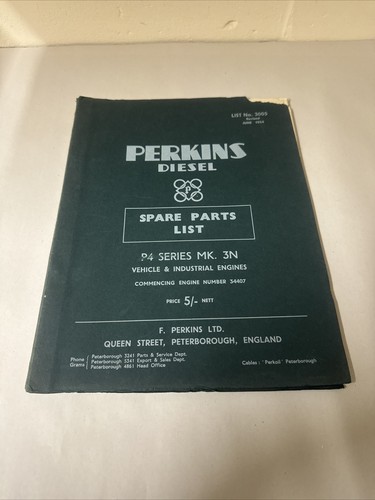 Perkins diesel series - diesel, mk