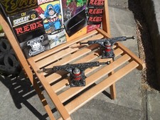 SKELETON skateboard trucks VINTAGE 1980'S?one man band & UK EBAYER FOR 20 YEARS