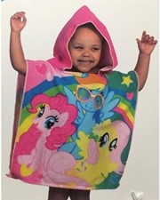 Kids Hooded Poncho Towel