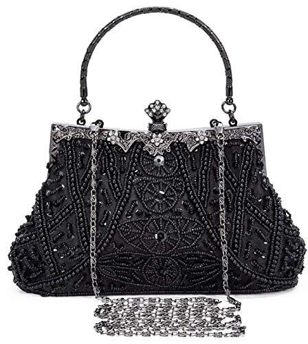 1920s beaded clutch evening - 1920s,