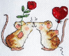 Counted Cross Stitch Kit 18 ct