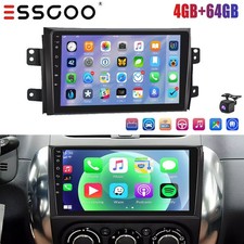 For Suzuki SX4 2006-2013 Android 14 Car Stereo Radio Carplay SWC +Camera Navi