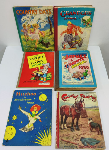 Vintage children annuals - vintage, children’s