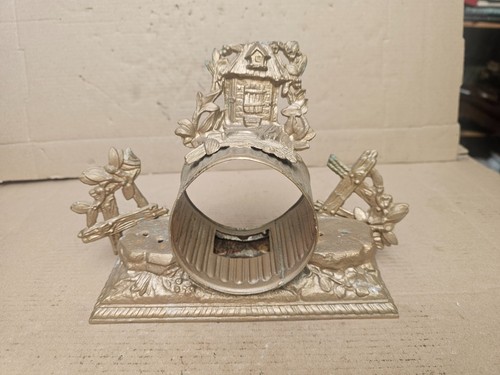 Antique french gilt spelter - gilt,