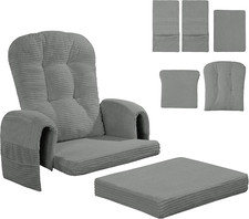 5 PCS Corduroy Glider Rocker