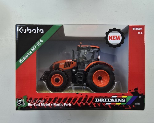 Britains kubota 154 tractor - britains, m7-154