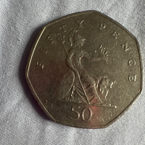 1997 50p britannia fifty - uk,
