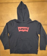 Levis Hoodie Mens Large Black