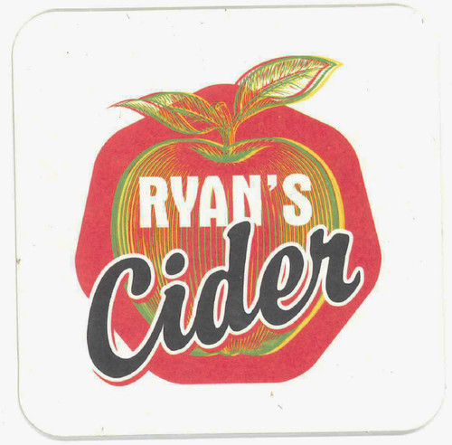 Ryan cider beer mat - ryan's,