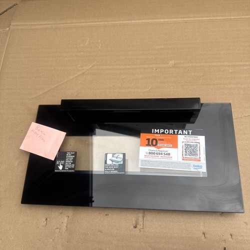 Beko oven door glass - beko, frame