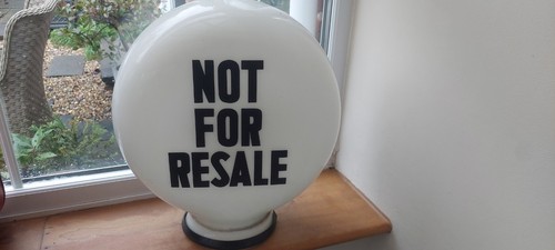 Original vintage white glass - original,
