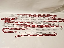 M-FERRO SIGNAL 6mm Diameter Galvanised Steel Barrier Chain Plastic Coated 9m