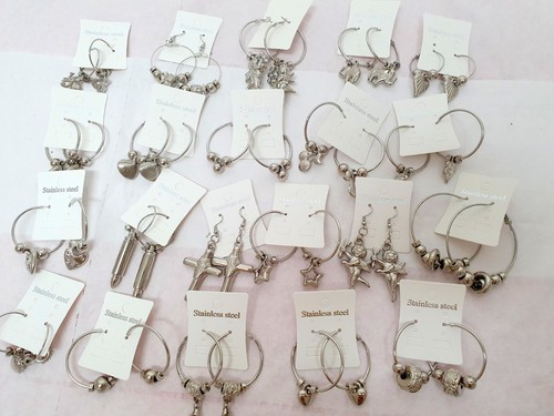 Joblot pairs silver colour - 50,