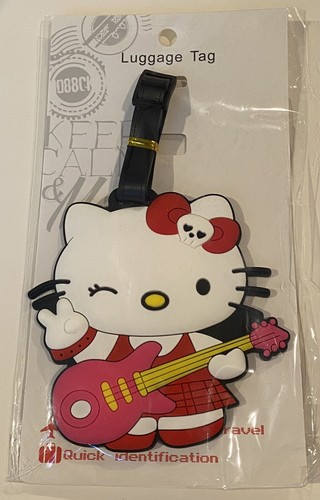 Hello kitty peace guitar - peace, large