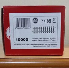 Brand new Box (12 pieces) LGB 300mm Straight Brass Tracks.  code 10000