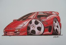 Lamborghini - Classic Car Art