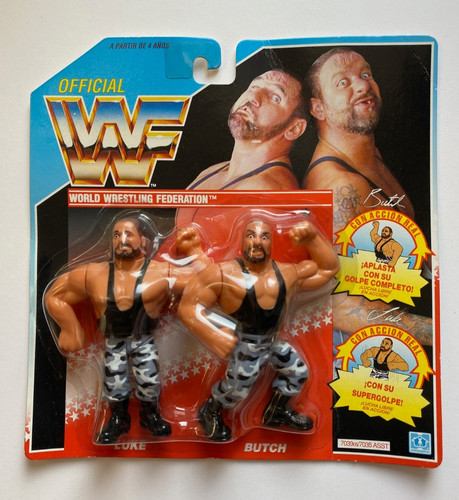 Wwf wwe hasbro bushwackers - wwe,