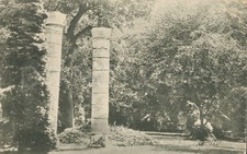 Postcard c1910s Roman columns Canterbury British Manufacture