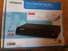 Polaroid Twin Scart Set Top Box – Freeview Digital TV Receiver
