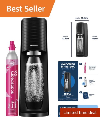 Terra soda stream starter kit - soda,