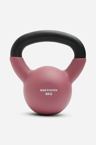 Neoprene kettlebell 6kg dusk - neoprene,