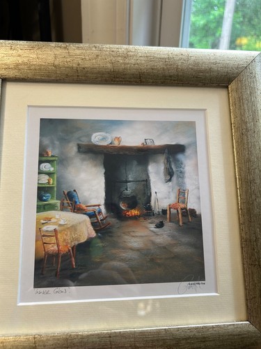 Signed print inner glow - signed, "