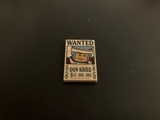 Lego One Piece Wanted Poster