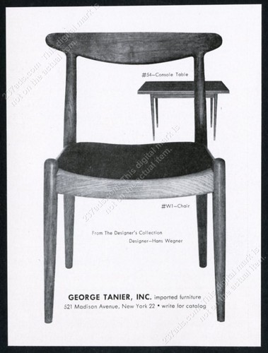 1956 hans wegner - hans, chair