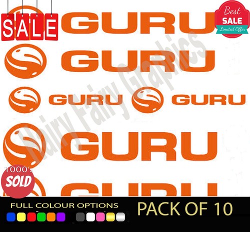 Guru decals stickers for - guru,